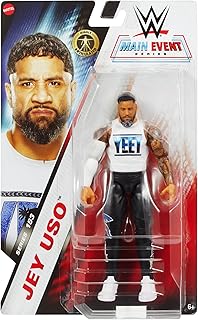 Jey USO - WWE Main Event 153 Toy Wrestling Action Figure
