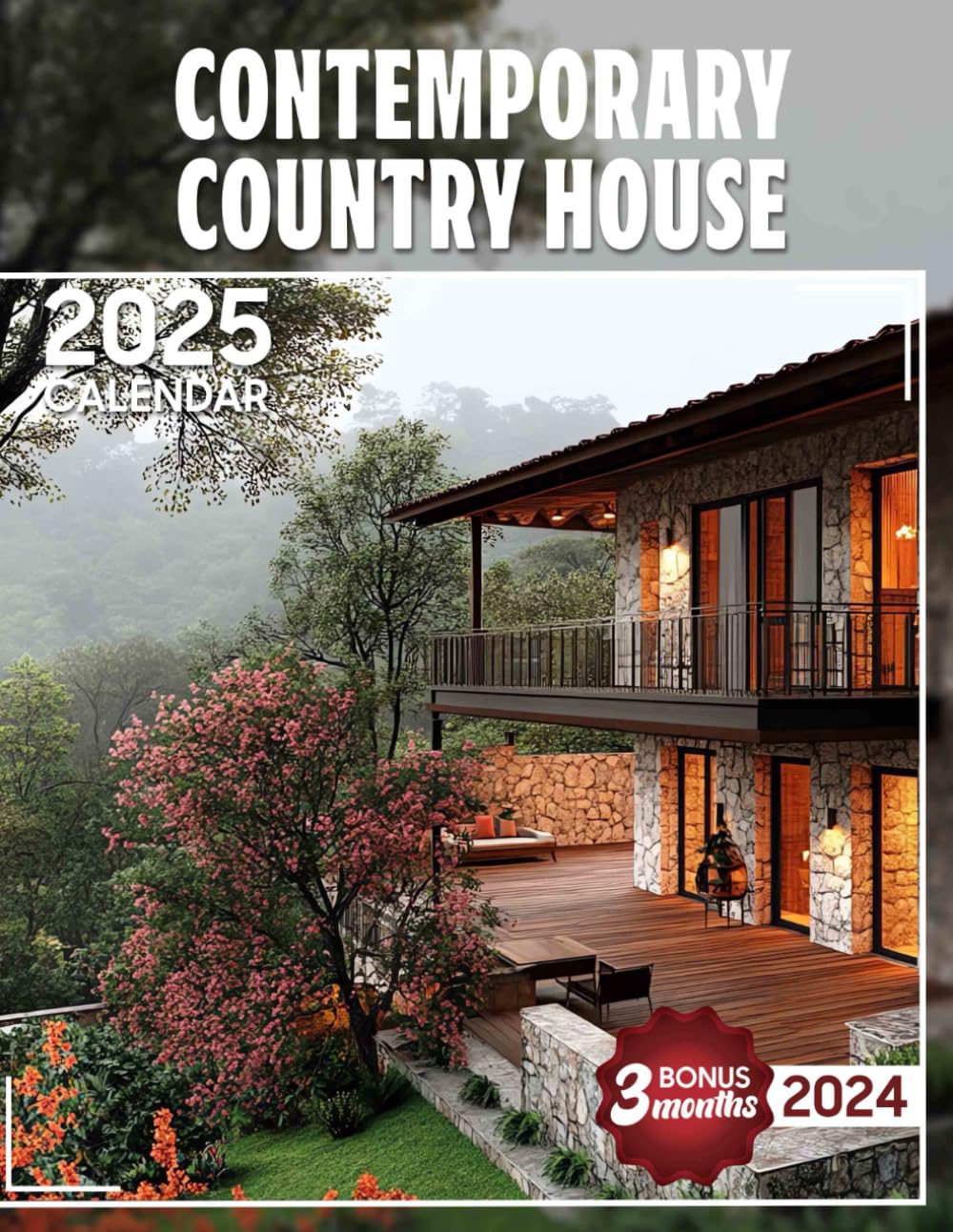 Contemporary Country House 2025: Experience Over a Year of Modern Rustic Designs, Ideal for Comprehensive Planning in a Convenient Large Size