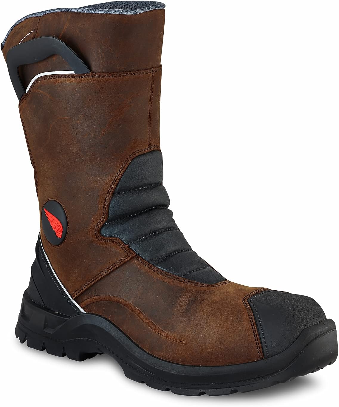 Red Wing Petroking 11-inch 3224 Leather Safety Work Boot Pull on Rigger Boots Brown | Various Sizes