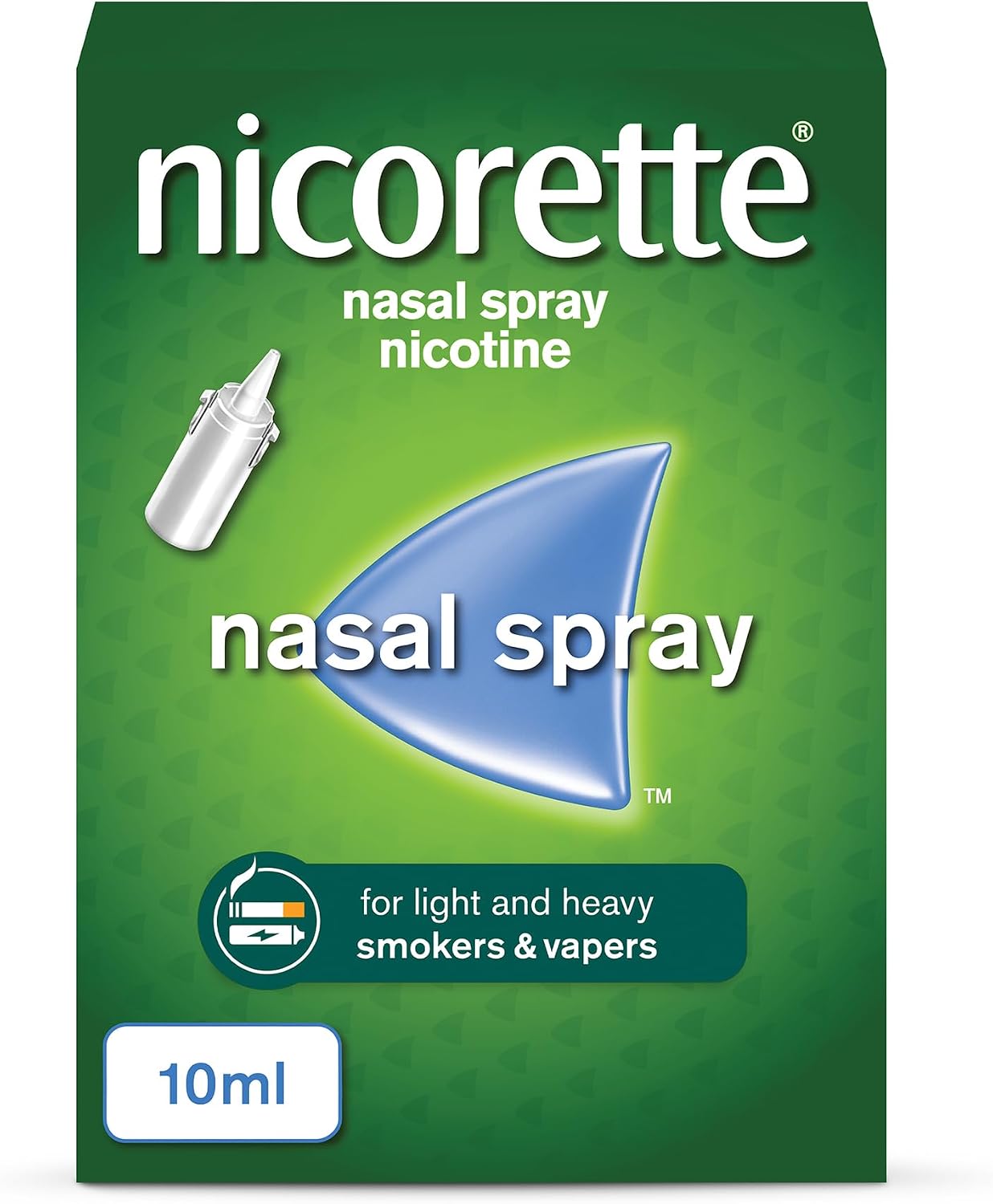 Nicorette Nasal Spray Quit Smoking Stop Smoking Aid, 10 millilitre