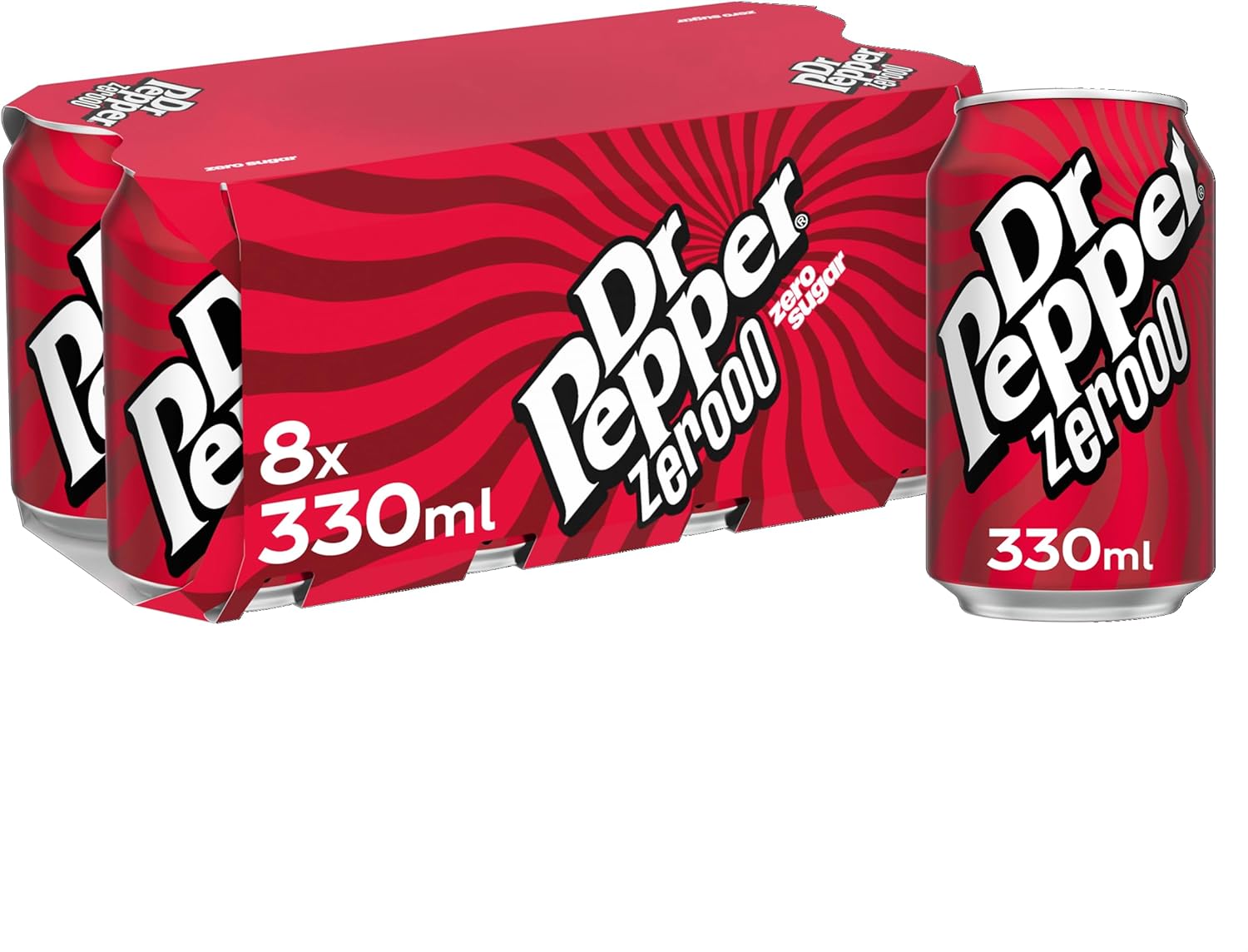 Dr Pepper Zero 8 x 330ml