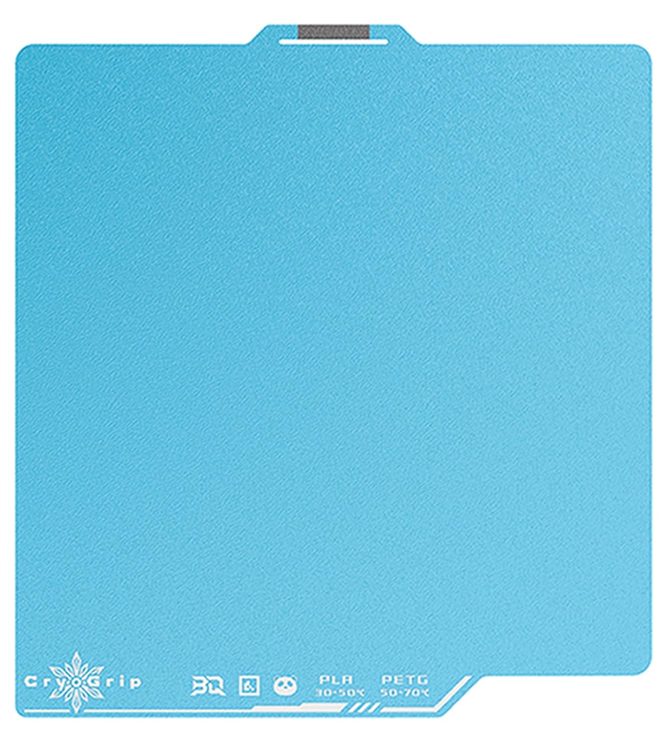 BIQU CryoGrip Pro Frostbite Panda Build Plate for Bambu-Lab P1S/P1P/X1C/X1E/A1 257x257mm Room Temperature Print Double Sided Upgrade Plate Removable Surface Platform