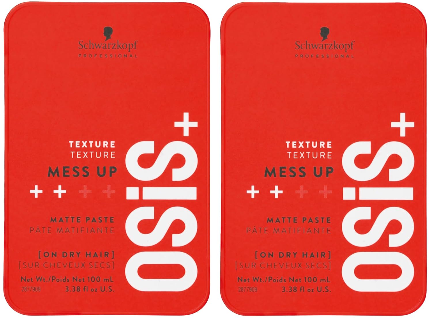 OSiS+ Mess Up - Matte Styling Paste for Medium Control & Flexible Styling
