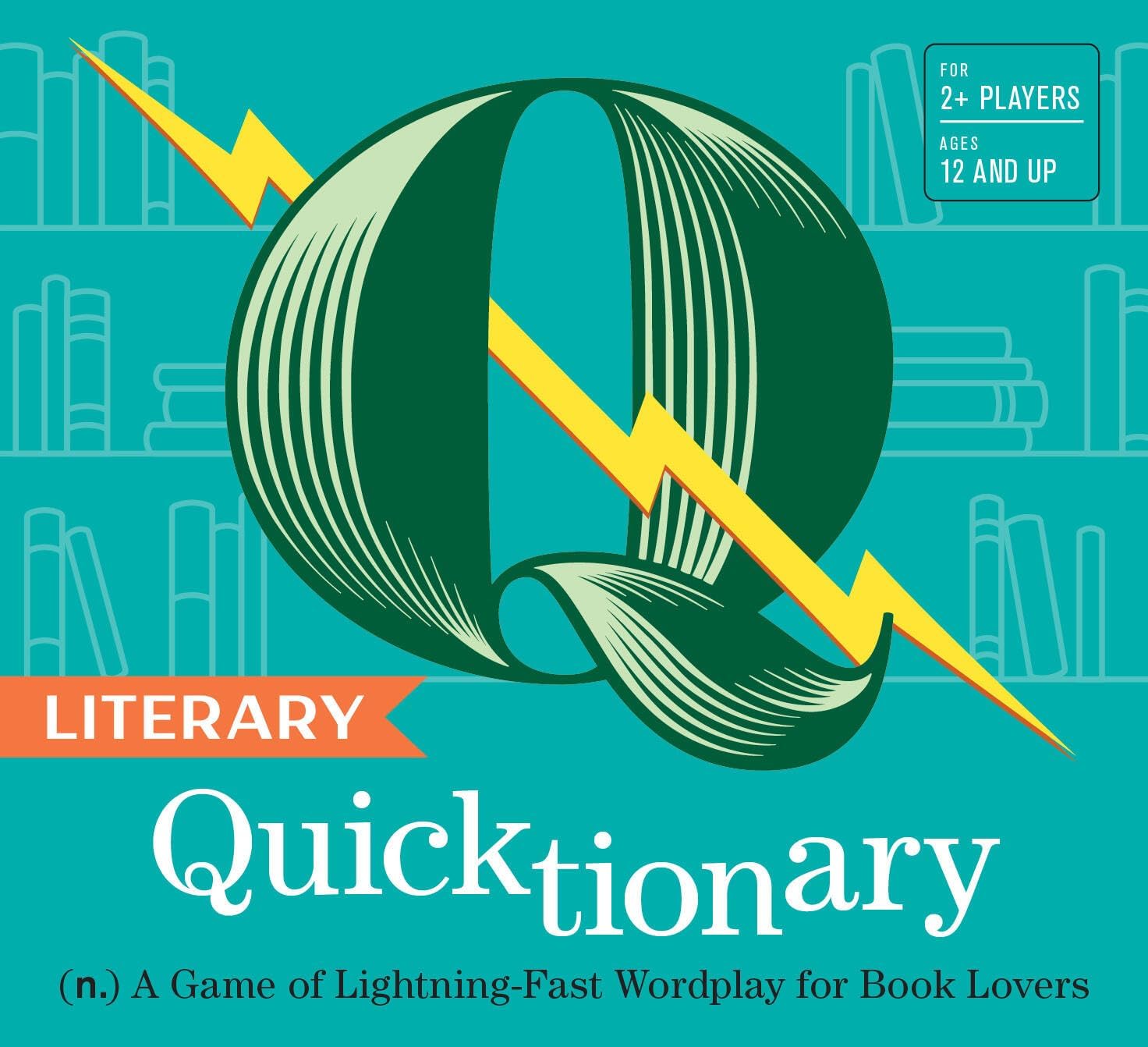 Chronicle Books Literary Quicktionary: (n.) A Game of Lightning-Fast Wordplay for Book Lovers