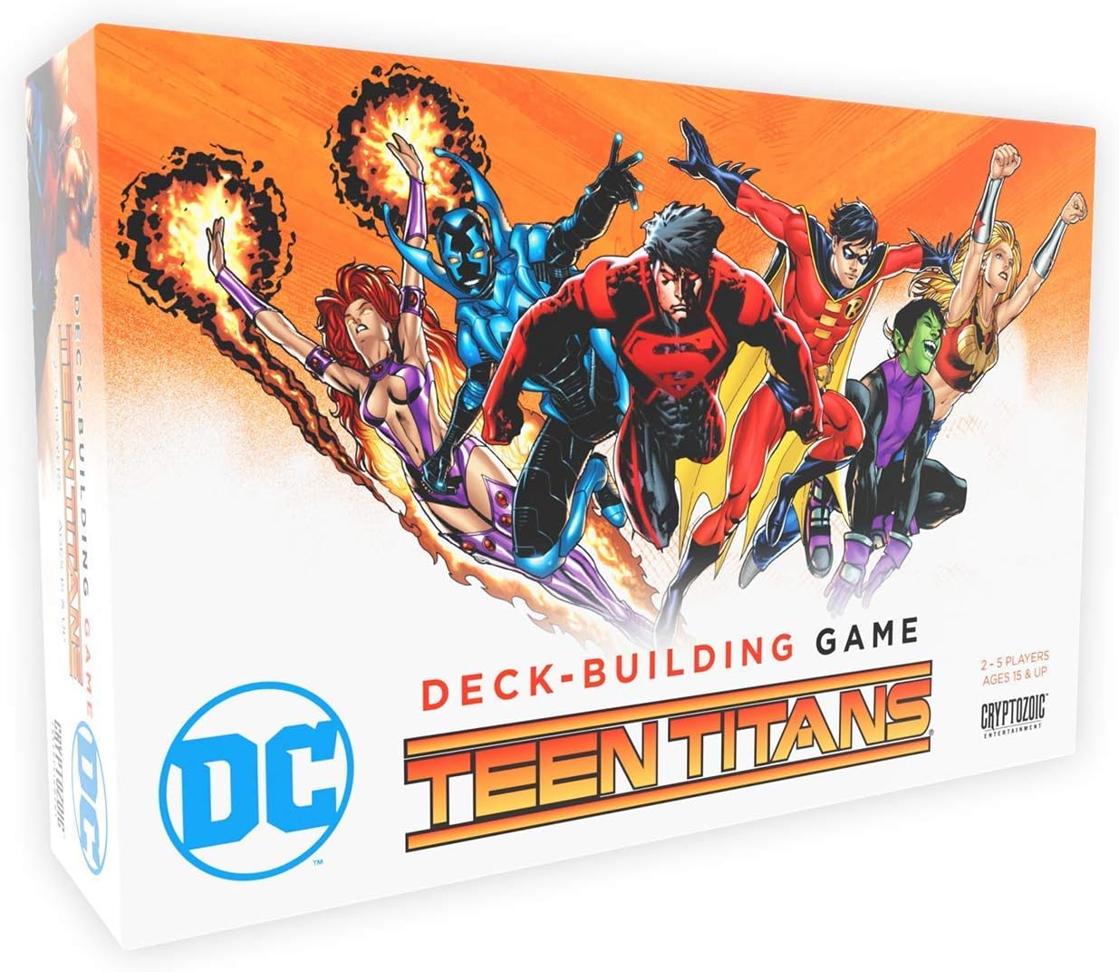Cyrptozoic Entertainment DC Deck-Building Game: Teen Titans