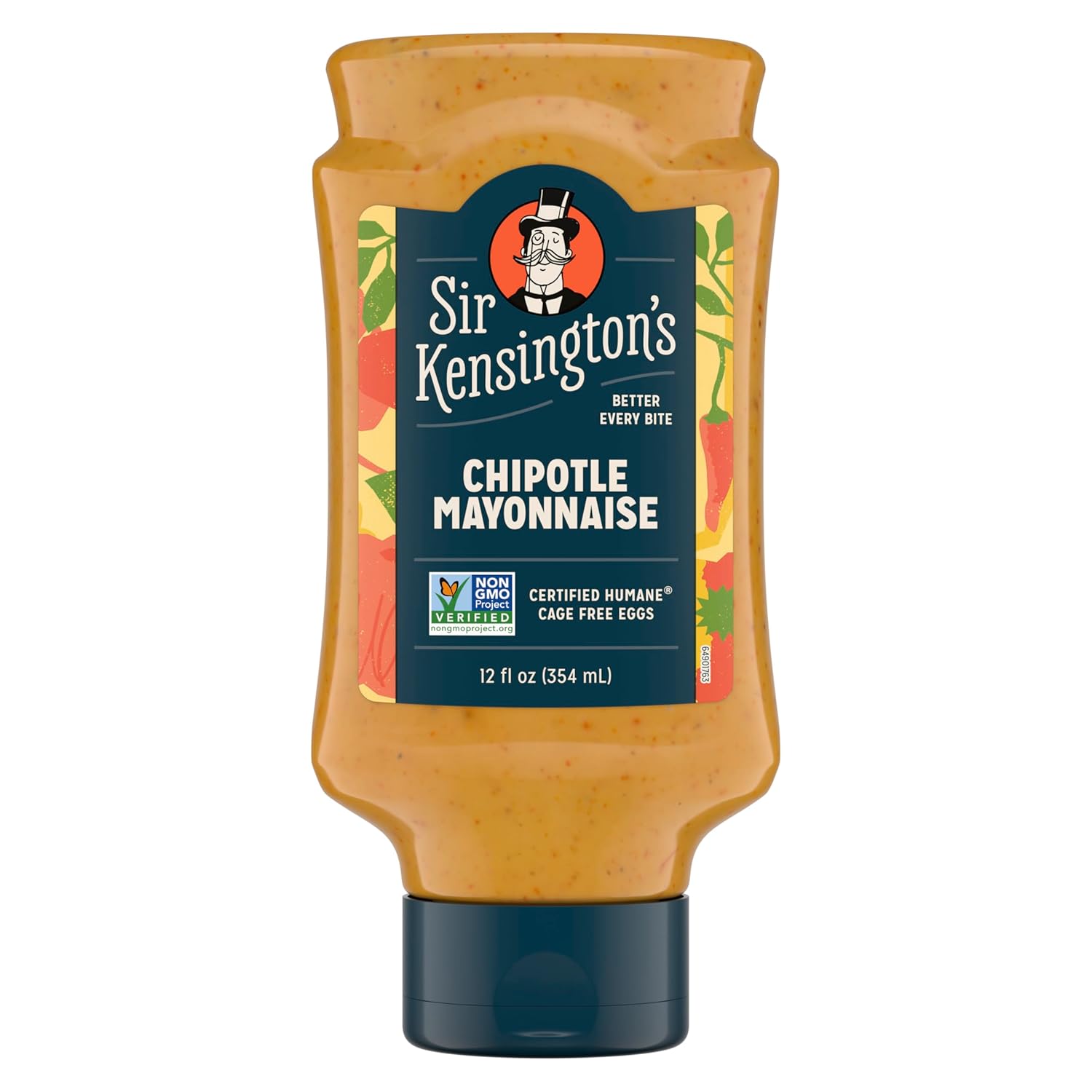 Sir Kensington's Mayonnaise, Chipotle Mayo, Gluten Free, Non- GMO Project Verified, Shelf-Stable, 12 oz