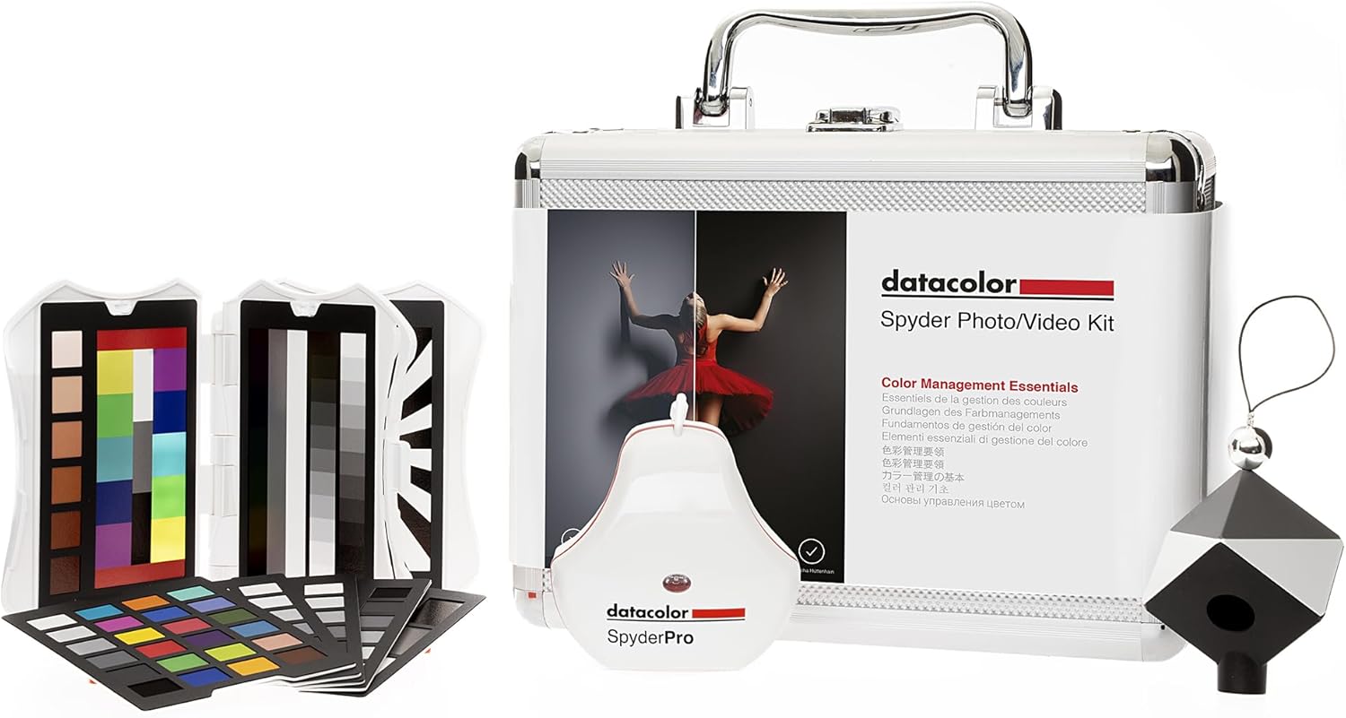datacolor 2024 Version Spyder Photo/Video Kit: Color Management Tools for Photo and Video, from Capture Through Editing