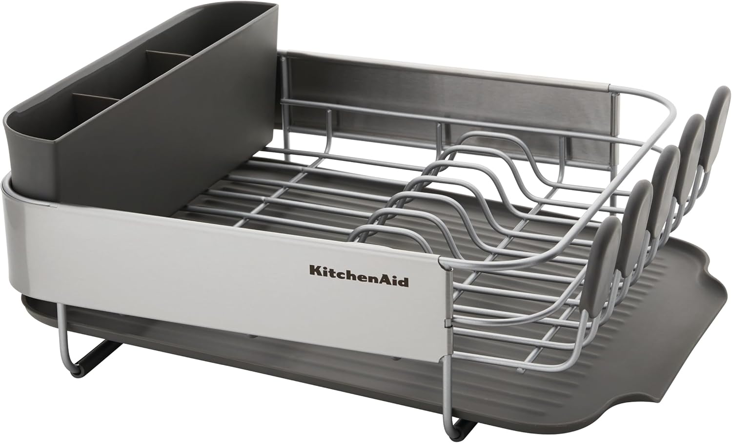 KitchenAid Compact Dish-Drying Rack - Charcoal Grey