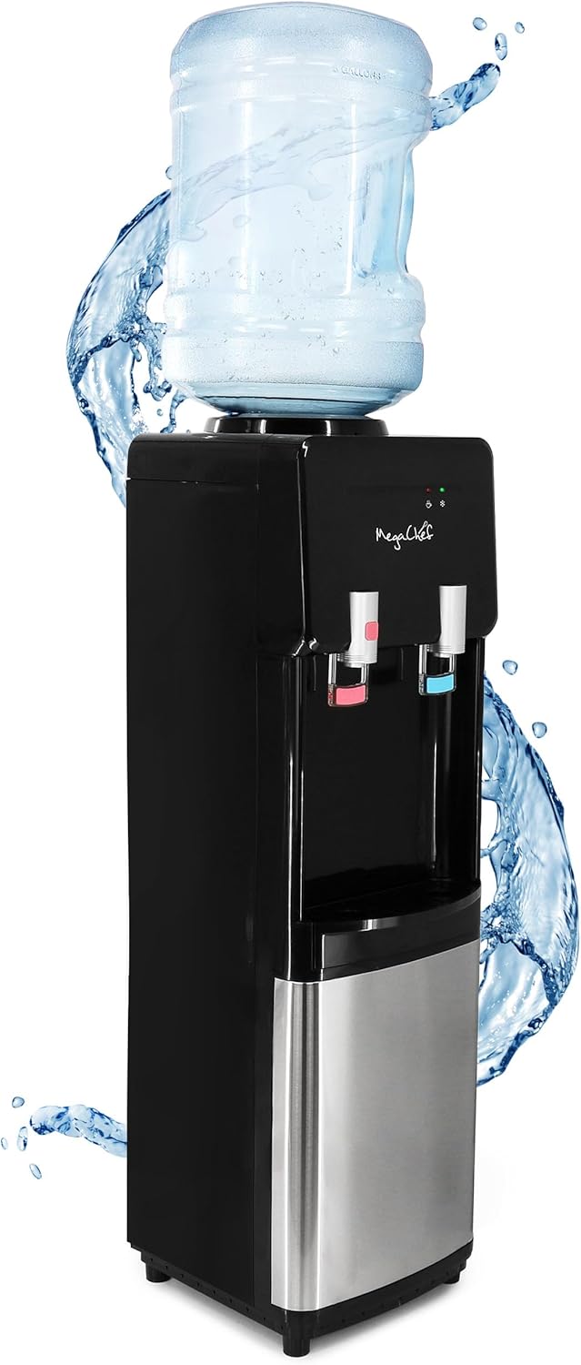 Megachef Top Loading Hot and Cold Water Dispenser