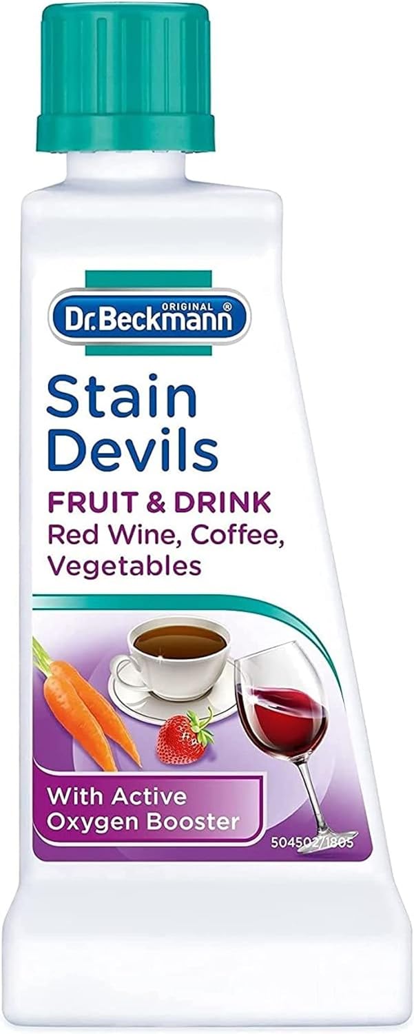 Dr. Beckmann Stain Devils Fruit & Drinks | With active oxygen booster | 50g