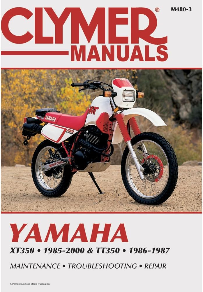 Yamaha XT/TT350 1985-2000 (Clymer Motorcycle Repair): Maintenance, Troubleshooting, Repair