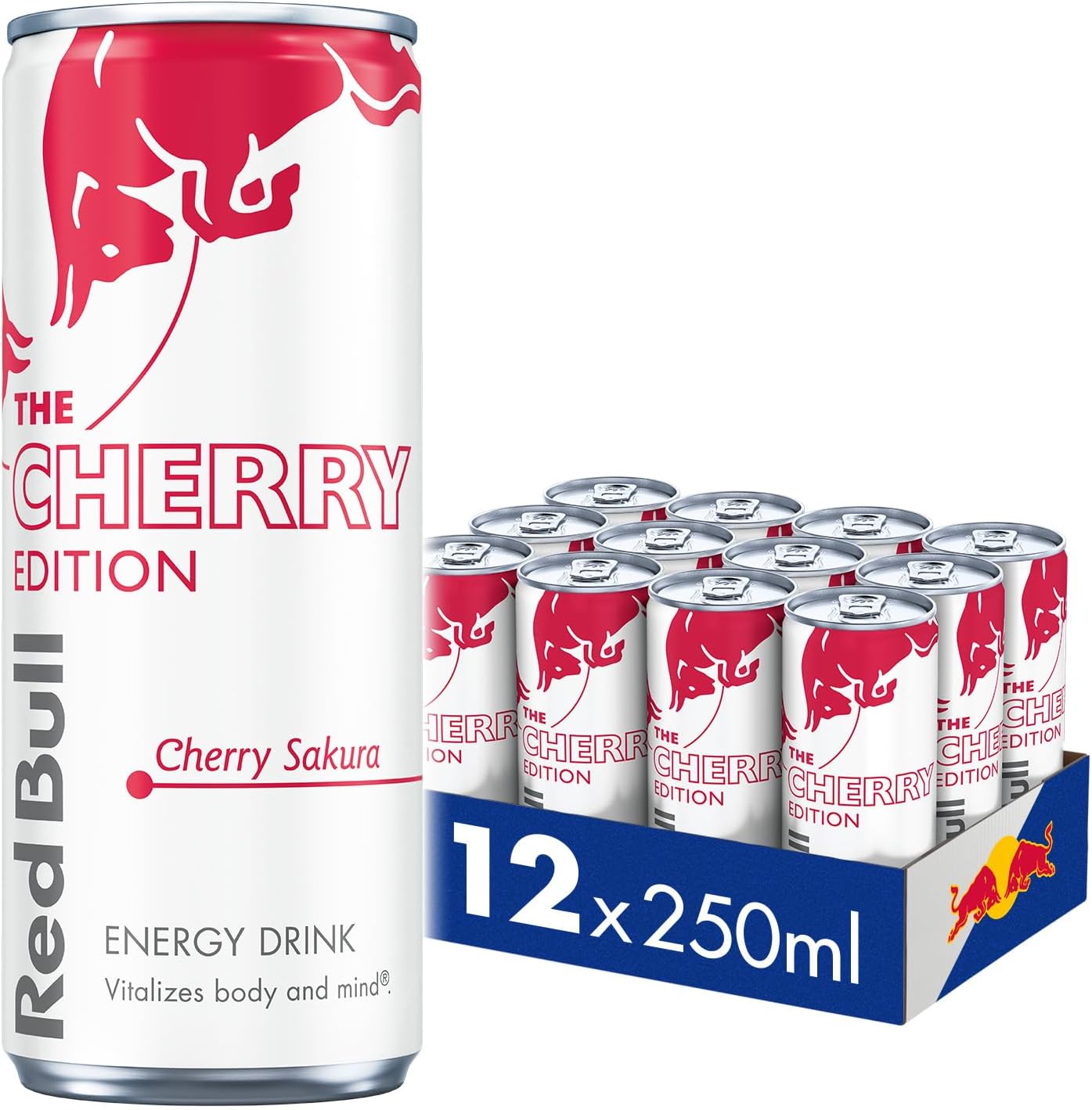 Red Bull Cherry Sakura Spring Edition 250ml, 12 cans