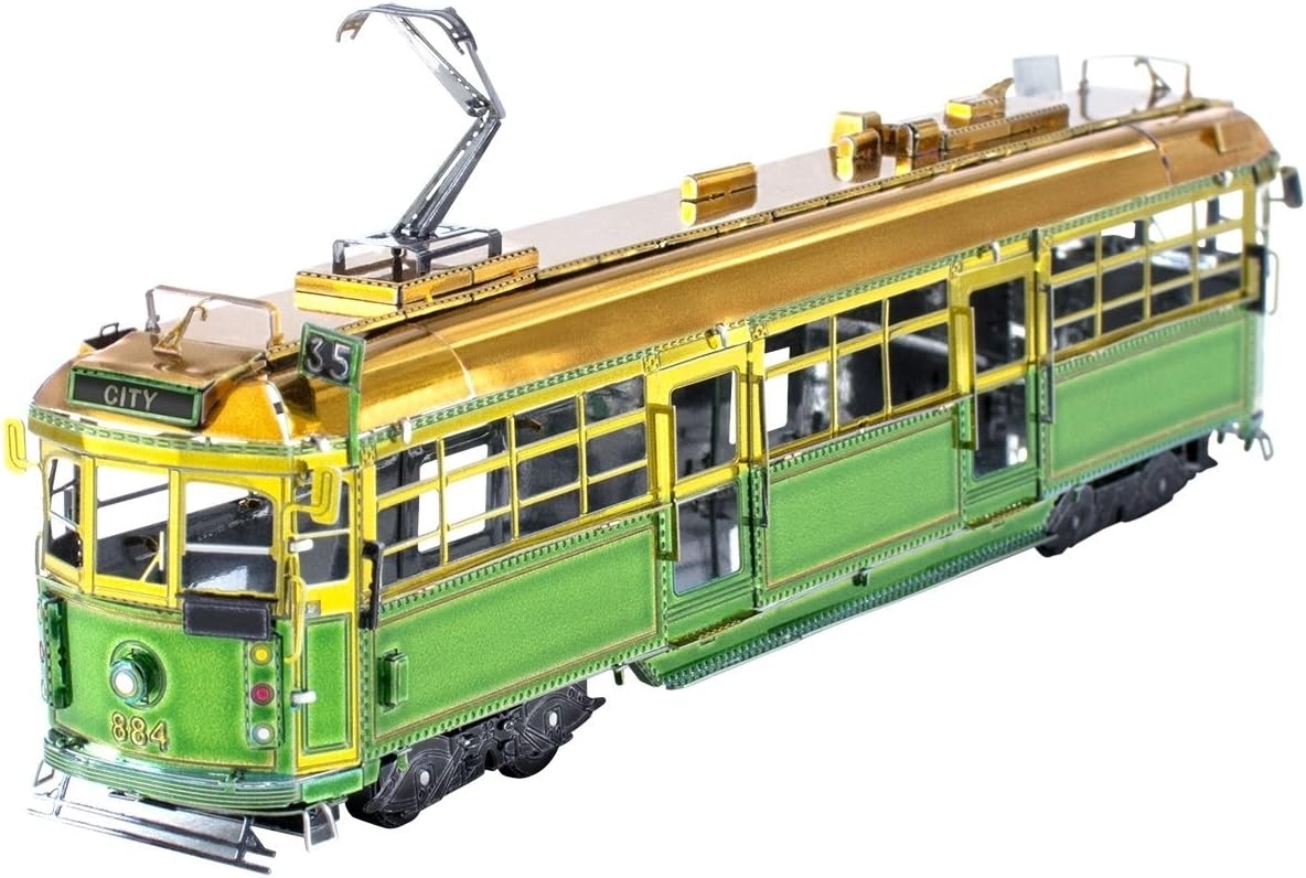 Fascinations Metal Earth Melbourne W-Class Tram 3D Metal Model Kit