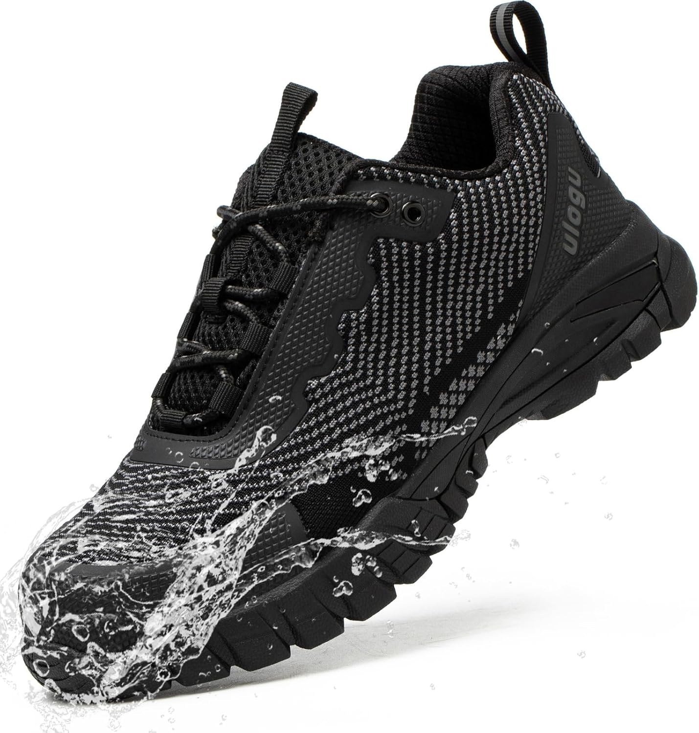 ulogu Steel Toe Shoes for Men Women Waterproof Comfy Non Slip Safety Work Sneakers