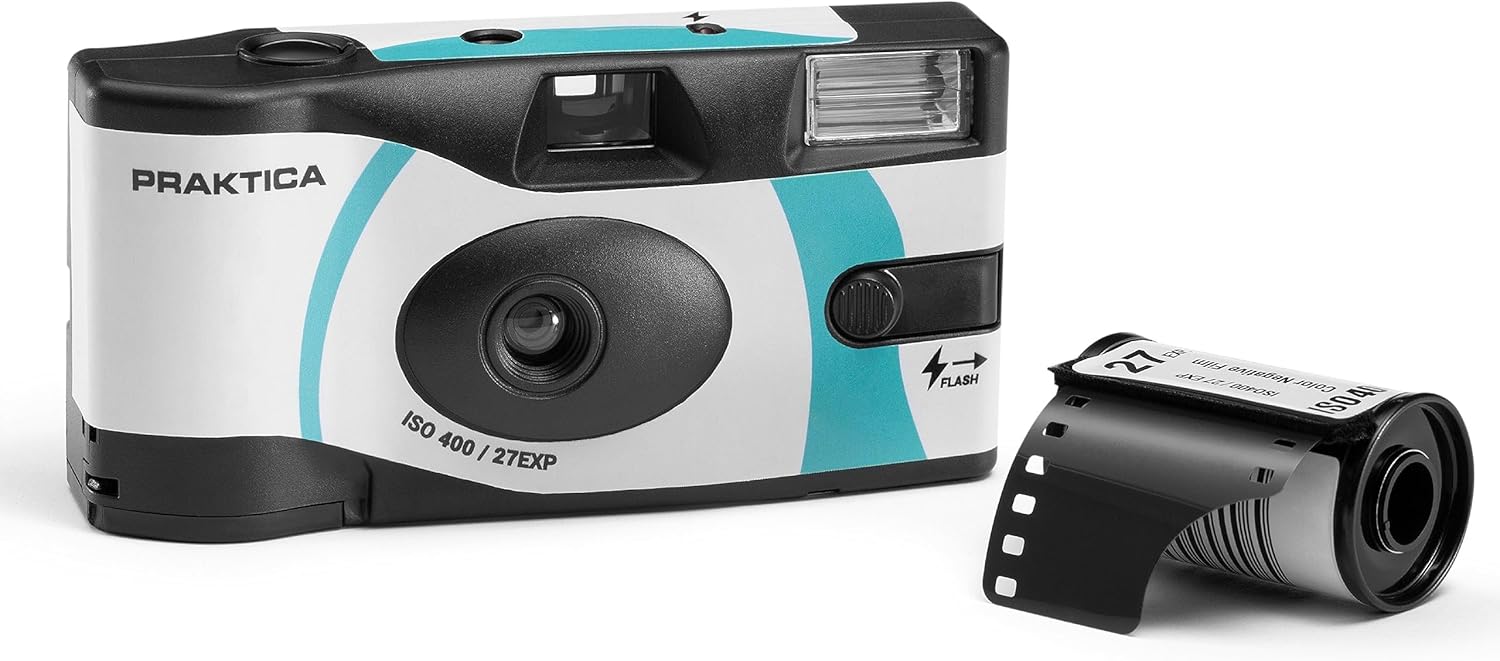 Praktica Single Use Disposable Camera 27 Shots for weddings, gatherings, travel & more
