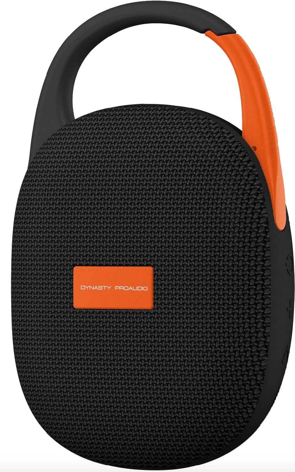 SB-POD Ultra-Portable Bluetooth Speaker with LED Ambient Lights, IPX7 Waterproof & Dustproof, Blueotooth 5.3, HD Sound, Punch Bass, Integrated Carabiner, Stereo Pairing (Black)