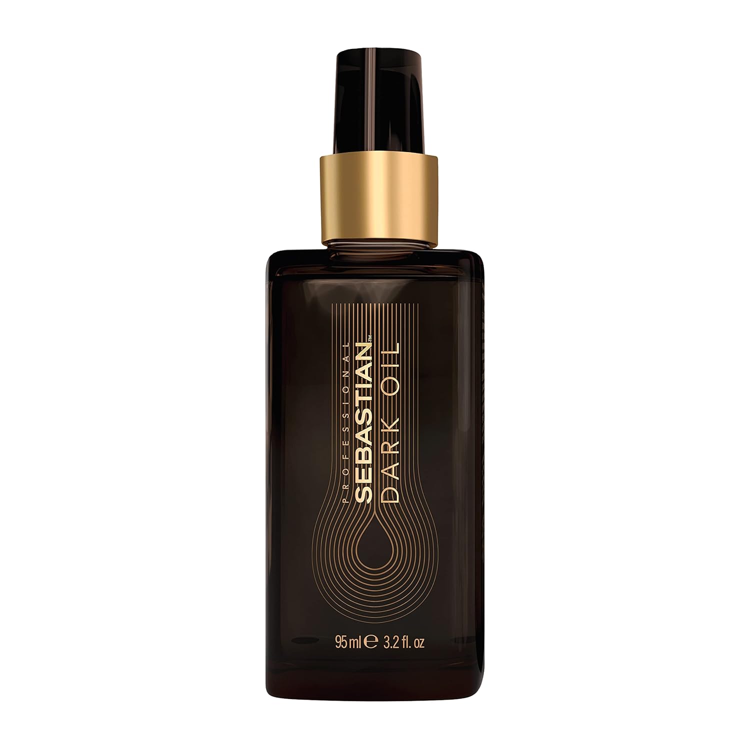 Sebastian Professional Dark Oil Lightweight Hair Styling Oil | Nourishing Blend of Natural Oils for a Smooth, Sleek Finish