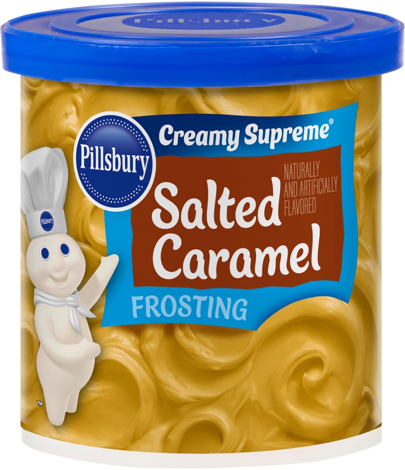 Pillsbury Creamy Supreme Salted Caramel Frosting, 16 Oz