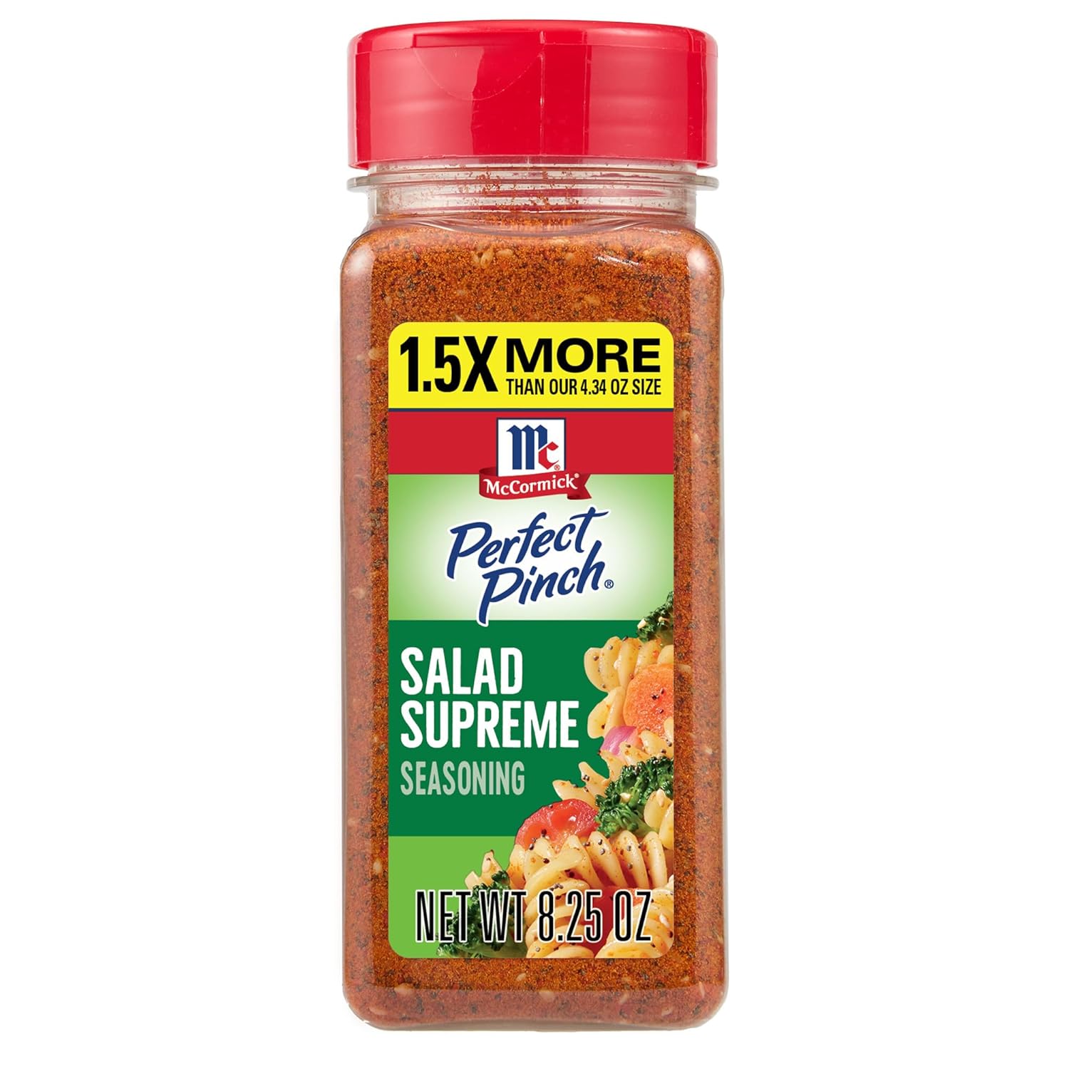 McCormick Perfect Pinch Salad Supreme Seasoning, 8.25 oz