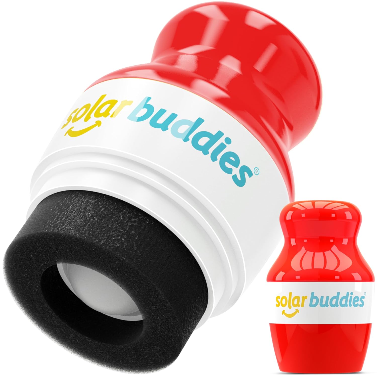 Solar Buddies Sunscreen Applicator – Pink– Refillable Roll-on Sponge for Sunscreens & Lotions – For Kids, Adults & Families – Holds 3.4Fl Oz – Perfect for Travel