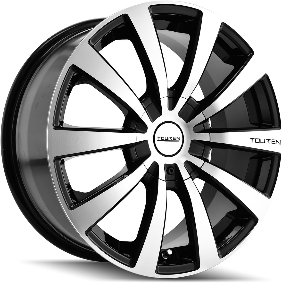 Touren TR3 3130 Black Wheel with Machined Face (15x7"/10x100mm)
