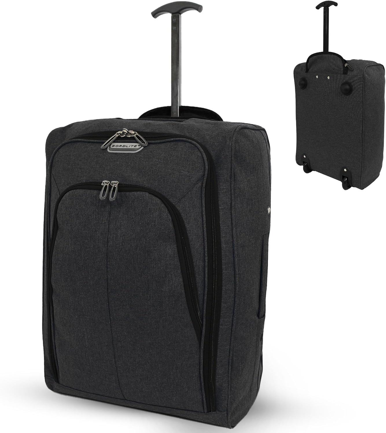 AVIO Cabin Suitcase with Wheels – 39L Nomad Collection Lightweight Carry On Suitcase with Water-Resistant Lining & Telescopic Handle – Ryanair EasyJet Jet2 Approved Cabin Bag Hand Luggage (50x35x20cm)