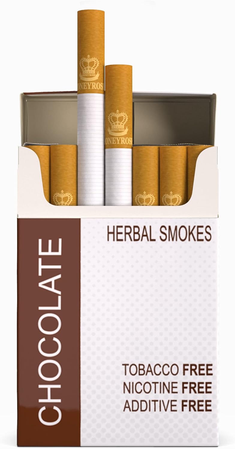 Honeyrose CHOCOLATE Tobacco & Nicotine Free Herbal Sticks