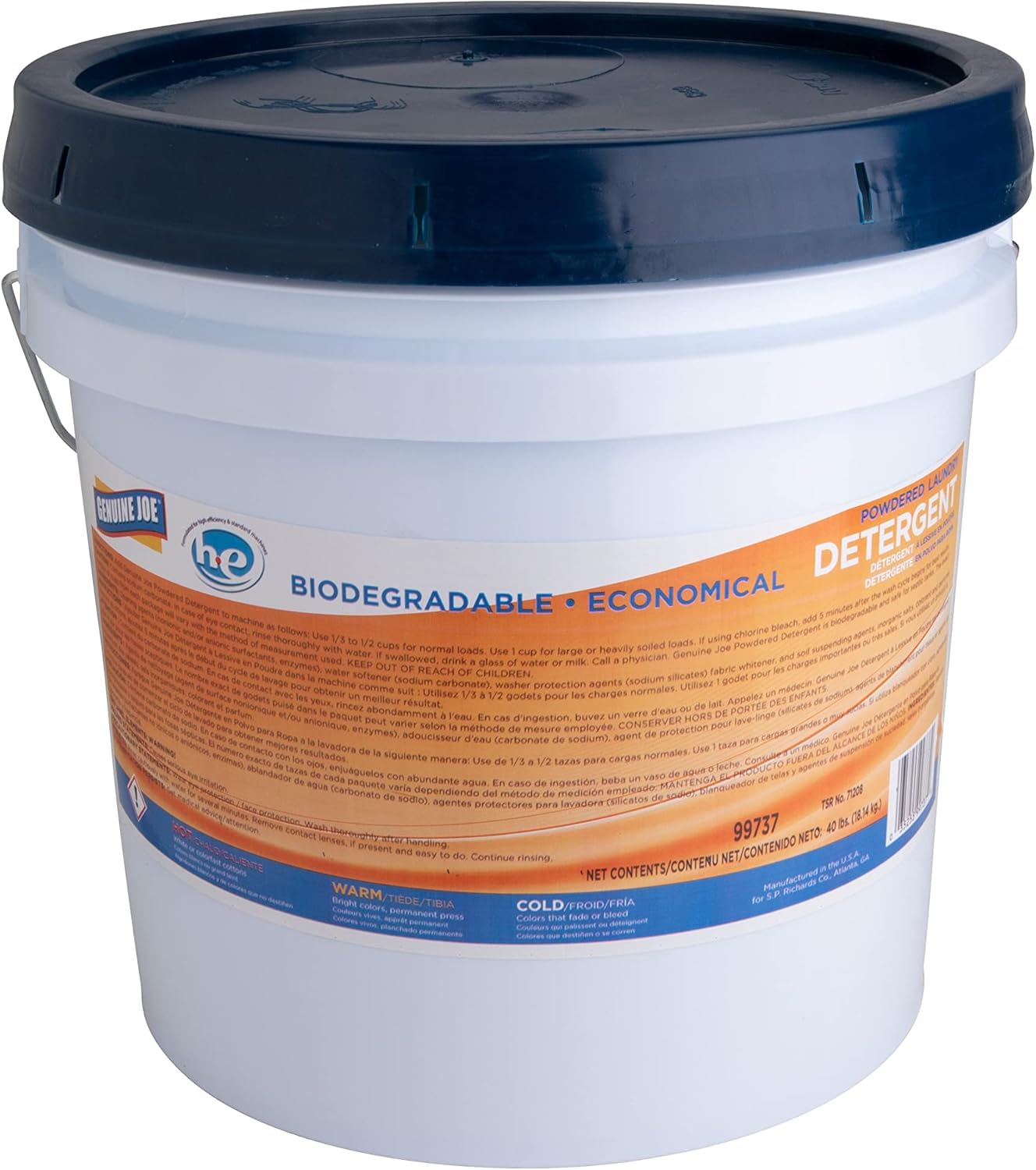 Genuine Joe - 99737 Economical Powdered Laundry Detergent