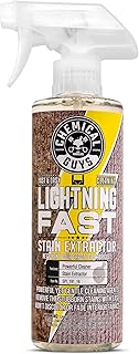 Chemical Guys SPI_191_16 Lightning Fast Carpet and Upholstery Stain Extractor, (Fabric, Upholstery, & Carpet), Safe for Cars, Home, Office, Furniture & More, 16 fl oz, Fresh Scent