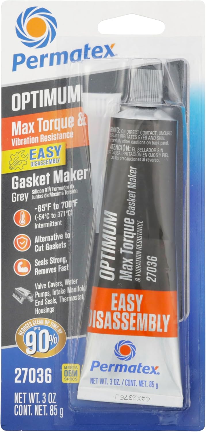 Permatex 27036 Optimum Grey Gasket Maker 3 oz