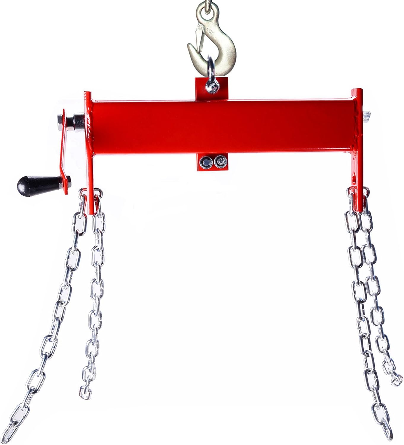 Orion Motor Tech Engine Hoist Cherry Picker Engine Load Leveler Steel Chain Hoist for up to 2 Ton (4000lbs)