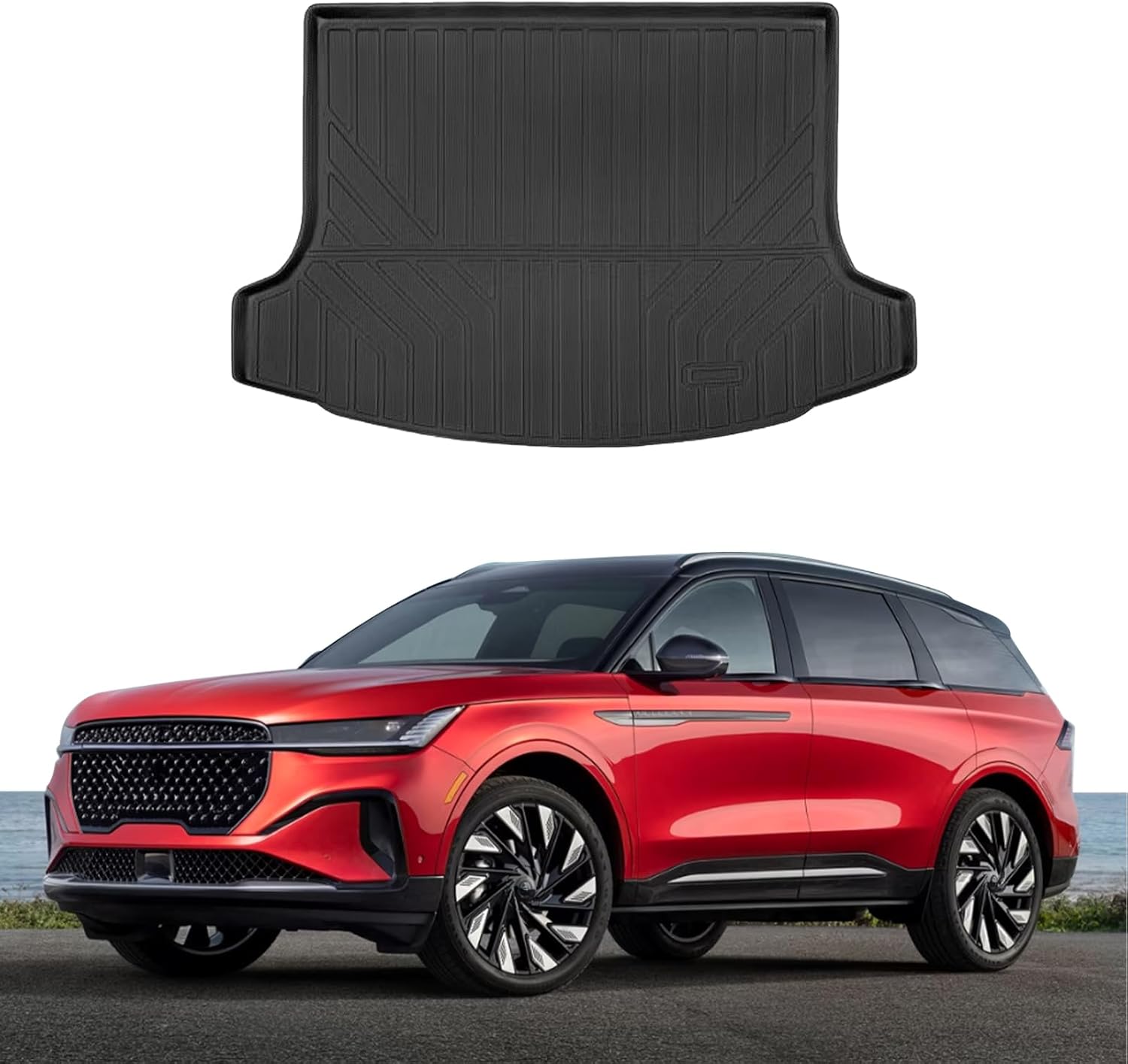 Cargo Liner Fit for 2024 2025 Lincoln Nautilus,All Weather Protection TPE, Anti-Slip Trunk Mat for 2024 2025 Lincoln Nautilus Accessories