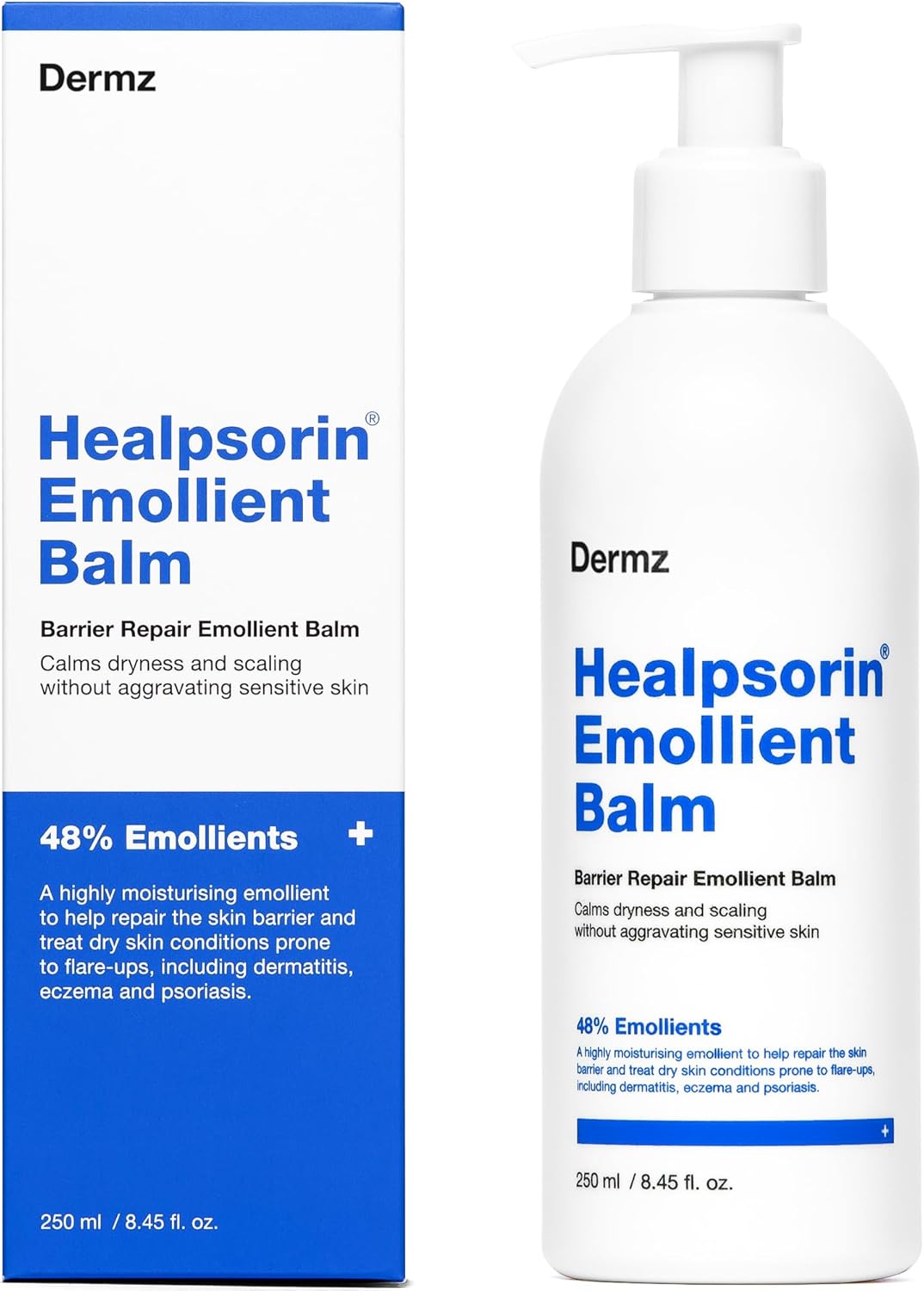 Healpsorin Emollient Balm: Eczema Cream for Face. Itch Relief Cream Helps Repair Skin Barrier for Conditions Such as Eczema, Psoriasis & Dermatitis