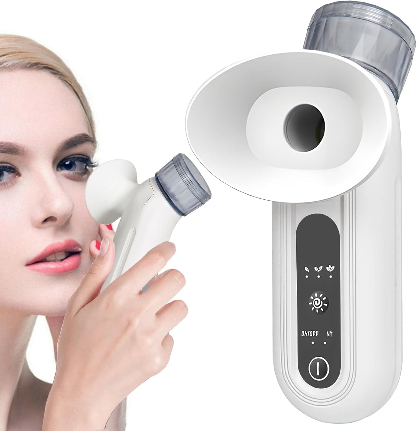 Eye Mist Steam Sprayer for Relief Dry Eyes, Facial Steamer, Eye Treatment, Portable Heated Eye Masks, Mini Eye Moisturizing Cleaning Soothing Steamer