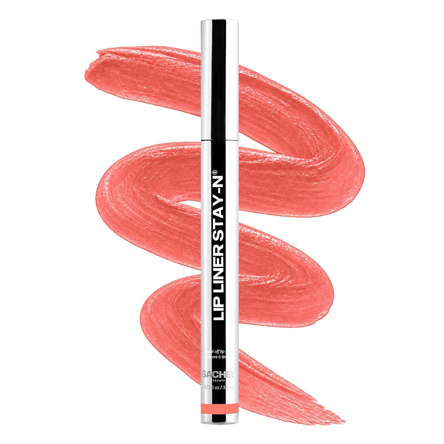 Sacheu Lip Liner STAY-N Peel Off Lip Stain, Longwear, COREal