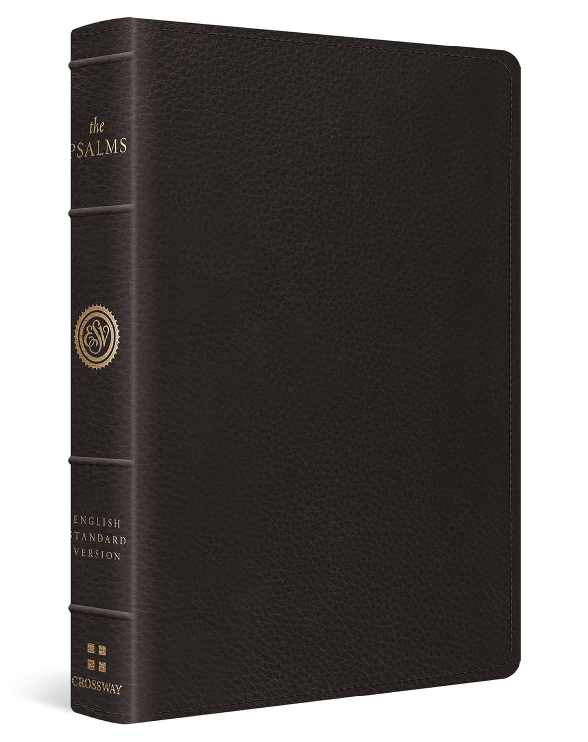 The Psalms, ESV (Top Grain Leather, Black)