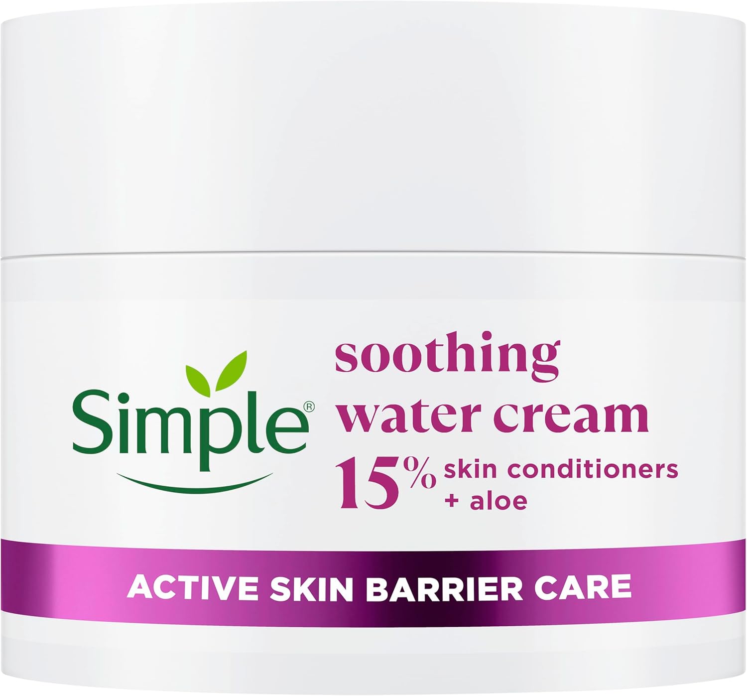 Simple Smooth+ Facial Moisturiser bio-lipids + aloe soothes skin and replenishes its natural barrier 50 ml