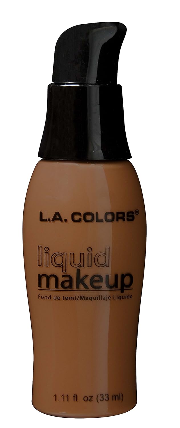 L.A. COLORS Liquid Makeup, Beautiful Bronze, 1 fl. oz., (CLM287A)