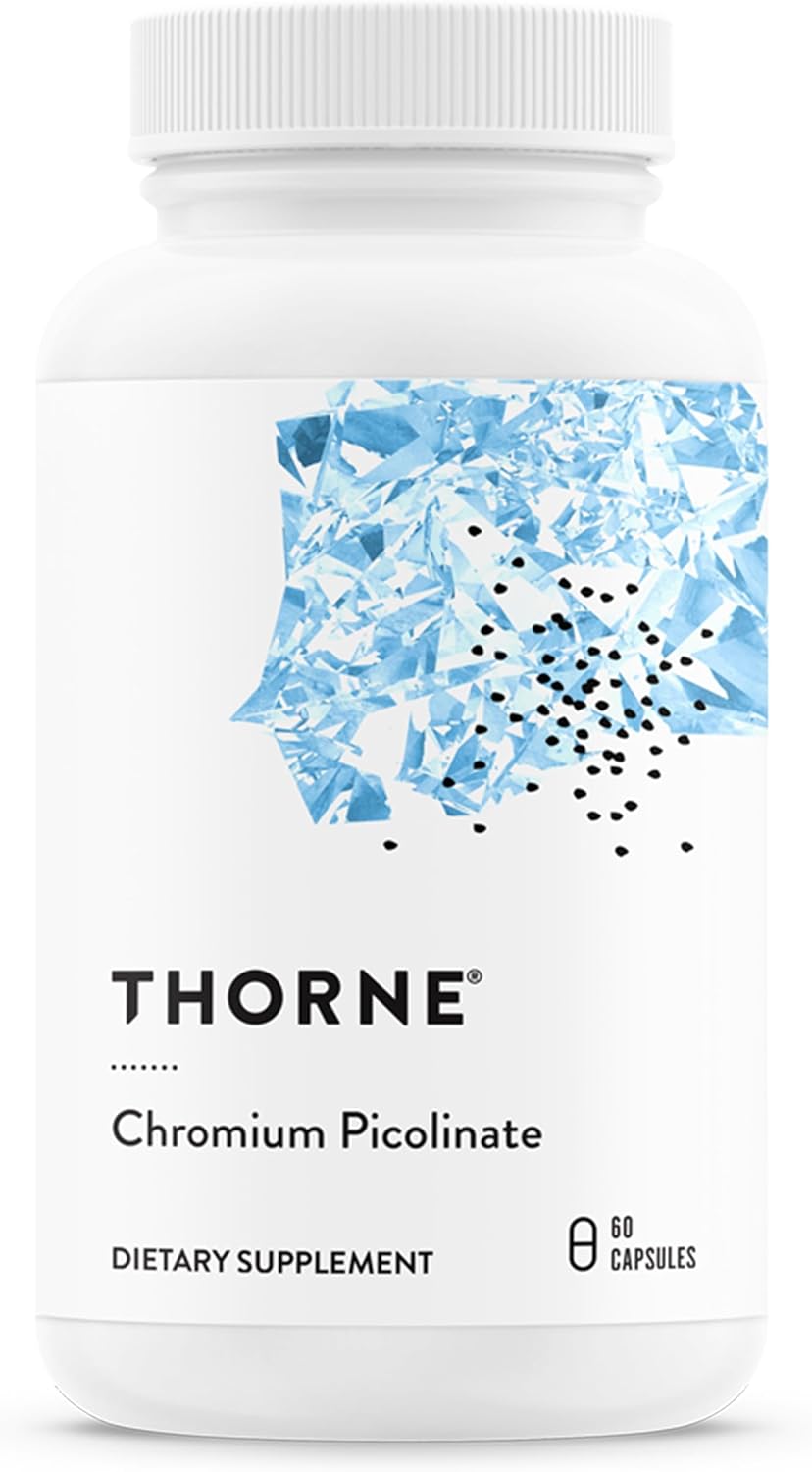 THORNE - Chromium Picolinate - 500mg Chromium - 60 Capsules