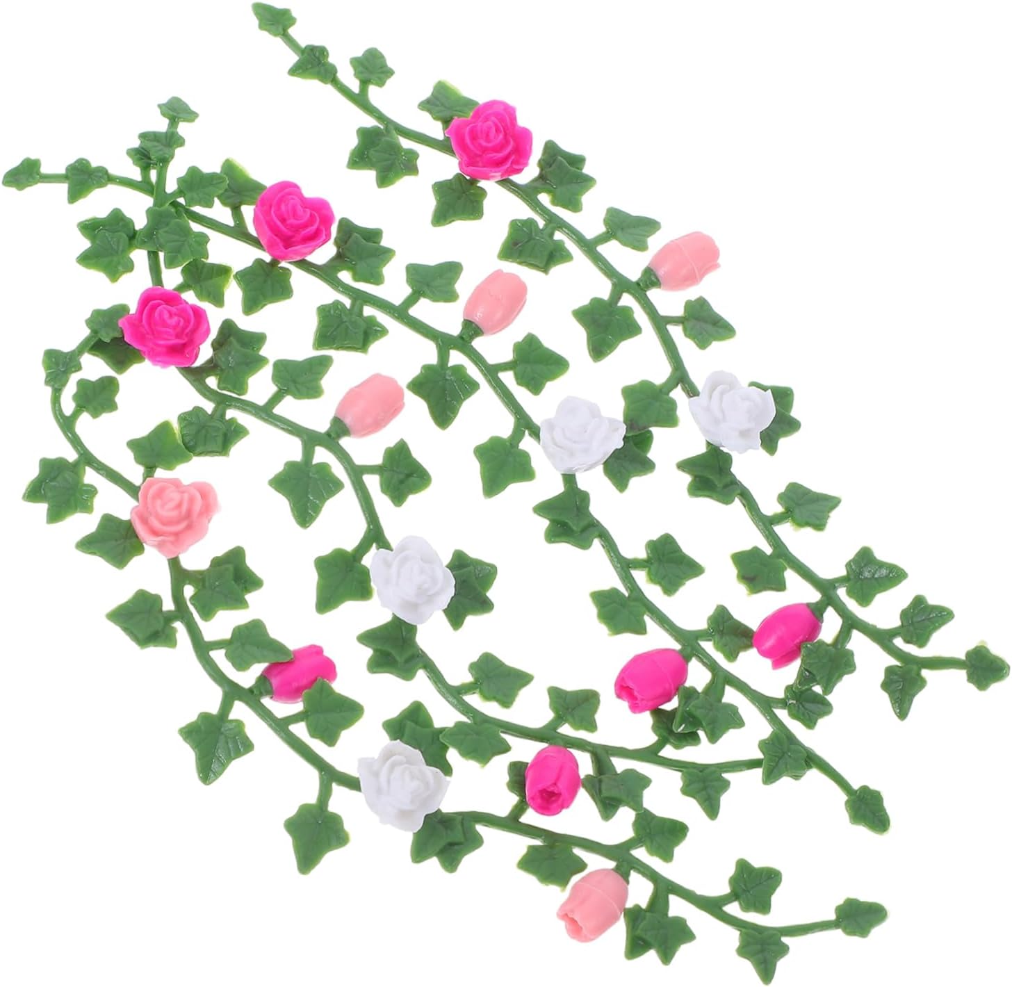 Toyvian Miniature Home Decorations Artificial Vines for Dollhouse Dollhouse Scenery Props Mini Artificial Plants Garden Ornament