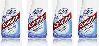 Colgate 2-in-1 Whitening With Stain Lifters Toothpaste 4.60 Oz (4 Packs) (Packaging May Vary)