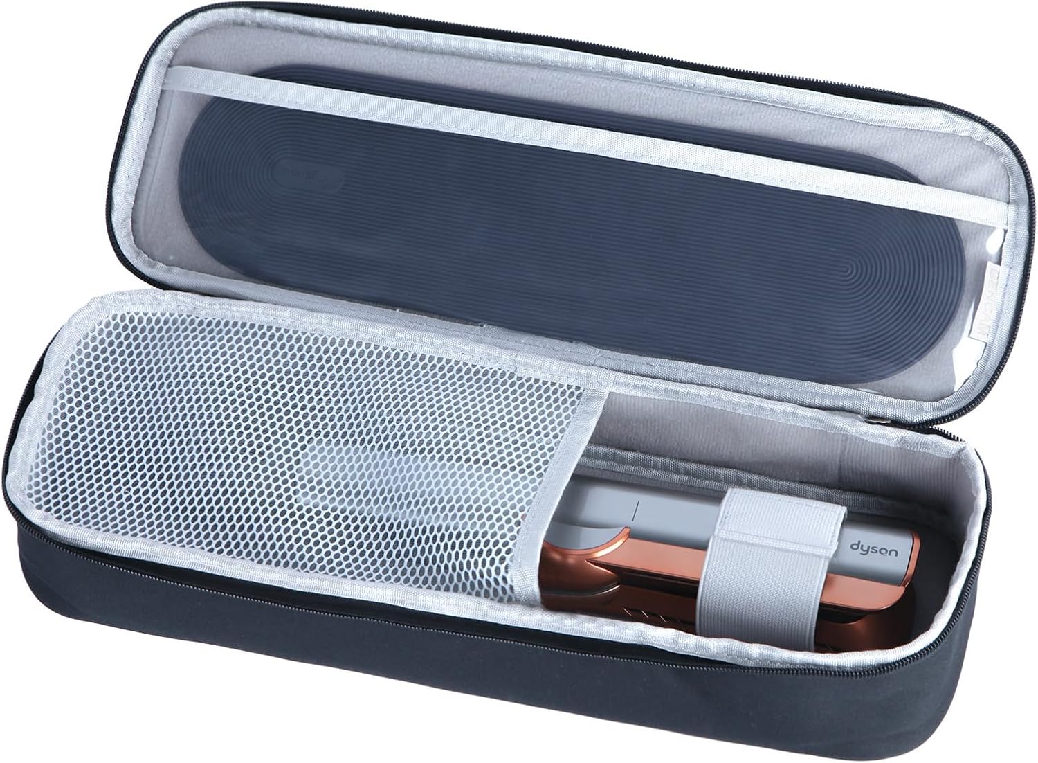 Carrying Case Compatible with Dyson Airstrait Straightener, Travel Case for Airstraight, Portable Storage Case for Airstrait/Corrale Hair Straightener (Black)