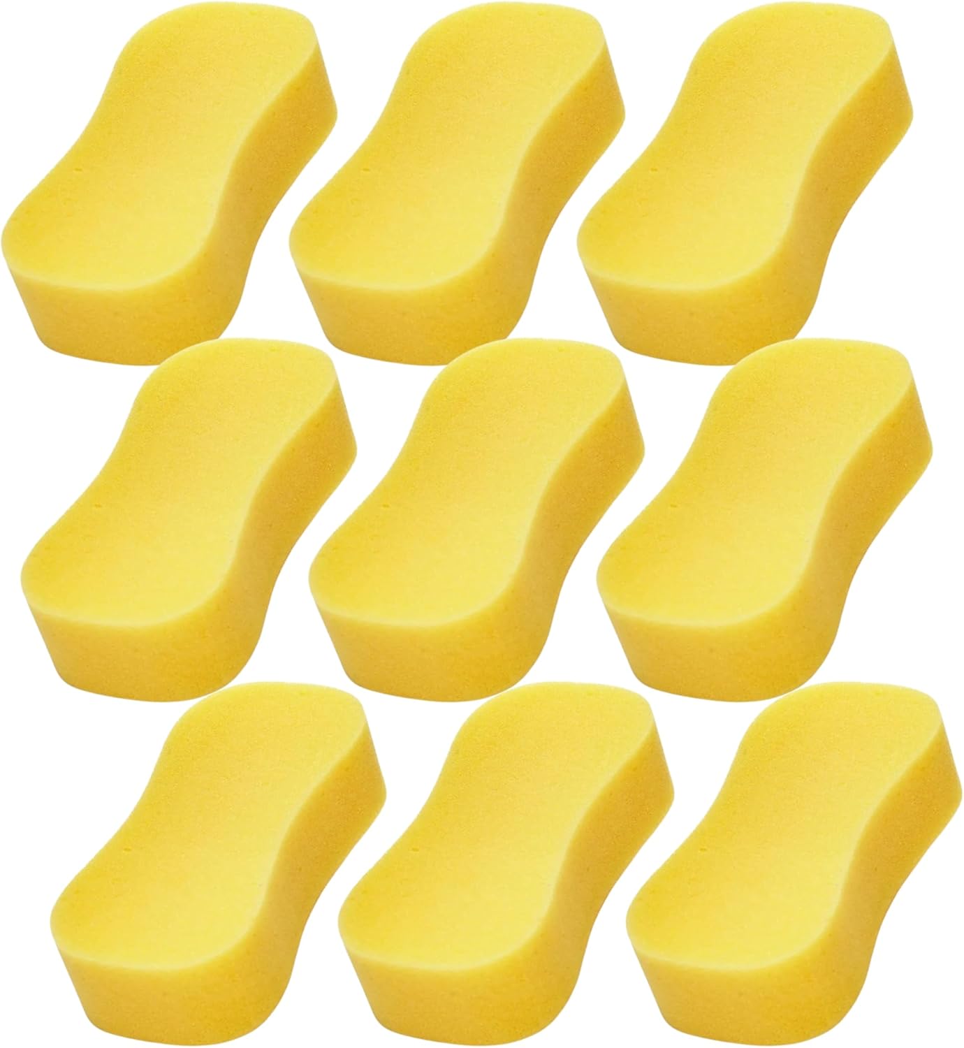 Jumbo Car Wash Sponge Washing Sponges Cleaning Valet Car Care Soft Pack of 9