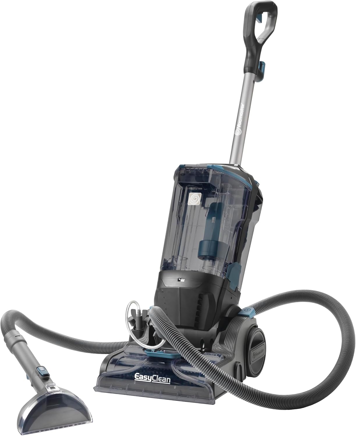 Vacmaster EasyClean UCM Carpet Cleaner, Whole Home Cleaning, Dual rotating brushbars, Includes Accessory Hose and Attachments for Carpets, Stairs and Upholstery & cleaning solution, 2 year guarantee
