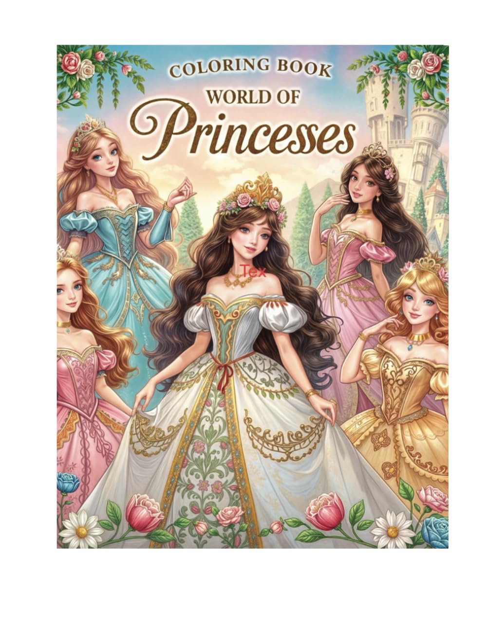 COLORING BOOK PRINCESSES