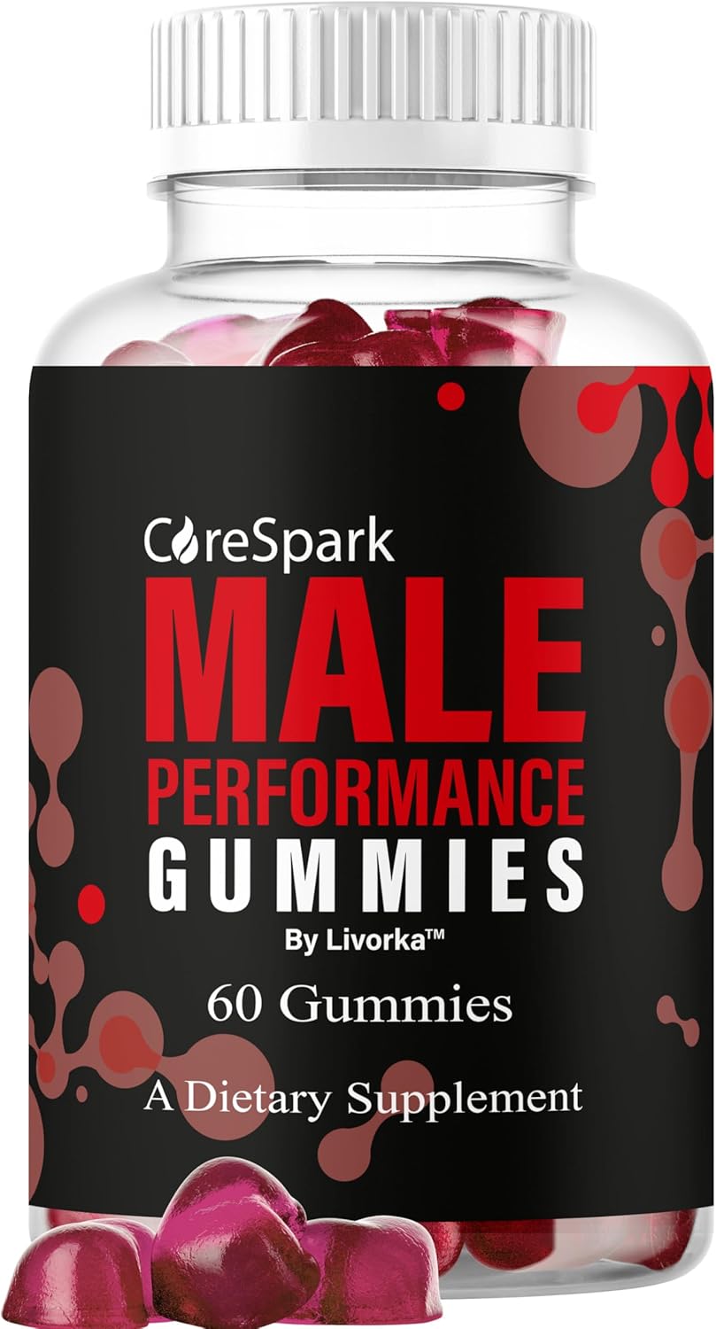 CoreSpark Gummies - Official CoreSpark Gummy Supplement for Men, Maximum Strength Performance, Natural CoreSpark Multivitamin Support Overall Health & Wellness, 60 Gummies for 1 Month
