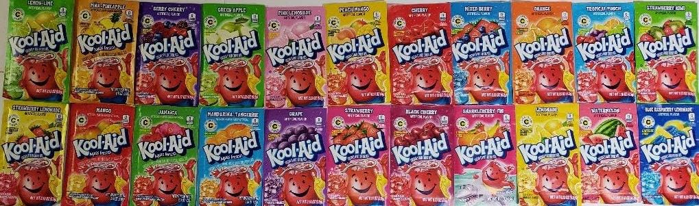 Kool Aid Bucket List Sampler Pack (22 Flavors!) (22)