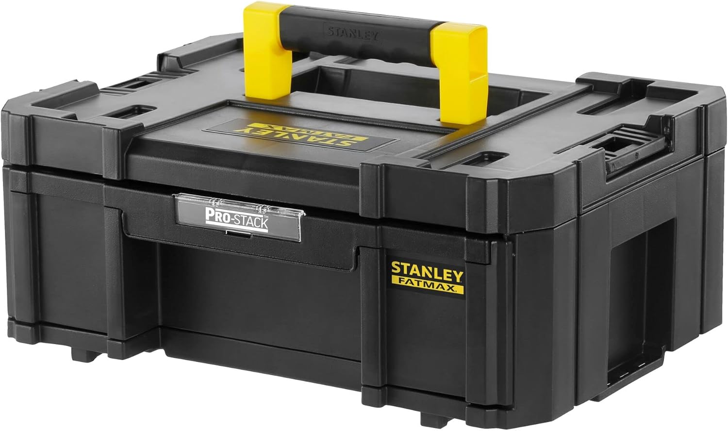 STANLEY FatMax® PRO-Stack™ Deep Drawer Deep Drawer has 4 Small and 2 Big Removable Cups, Making it Ideal for Storing Small Parts, Components and Accessories.