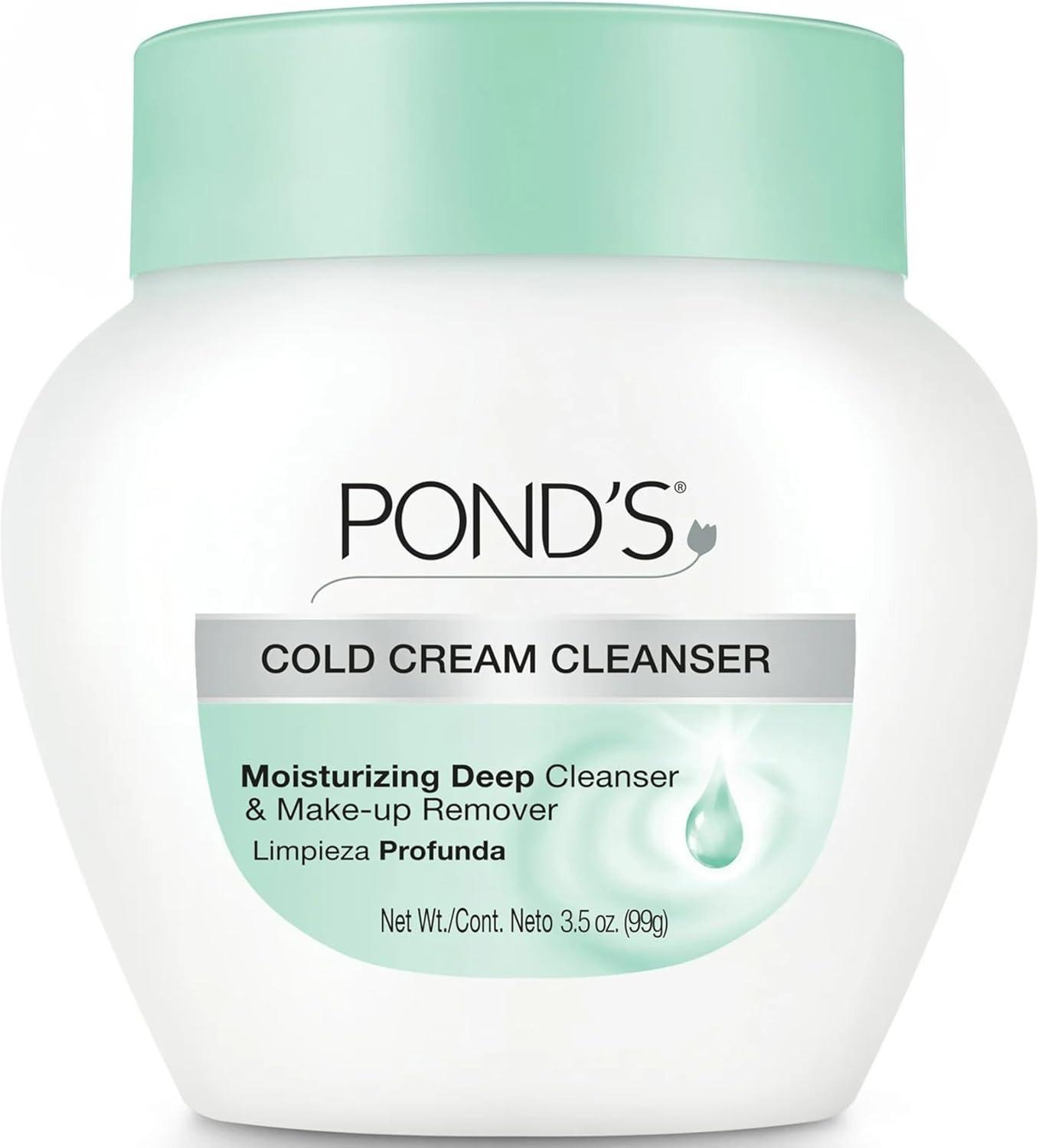 Pond's Cold Cream Cleanser | Pack of 2 (99g/3.5oz) | Moisturising, Deep Cleansing, Make-up Removing Cream