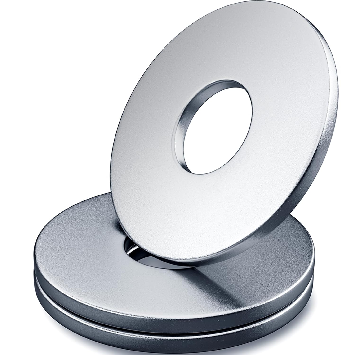 HOLMOL M5 Washers 30PCS, M5 x 15mm Penny Washers, 304 Stainless Steel Washers, Flat Washers for Screws, Metal Washers for Screws and Bolts